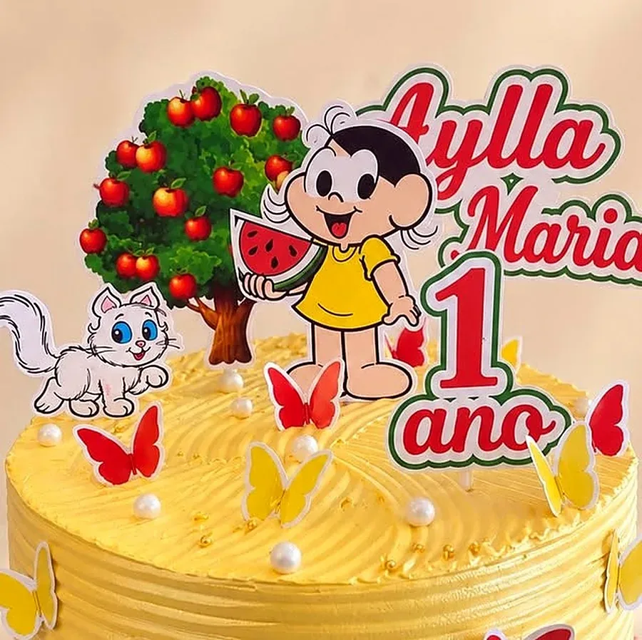 Bolo infantil Aylla Maria — 1 aninho